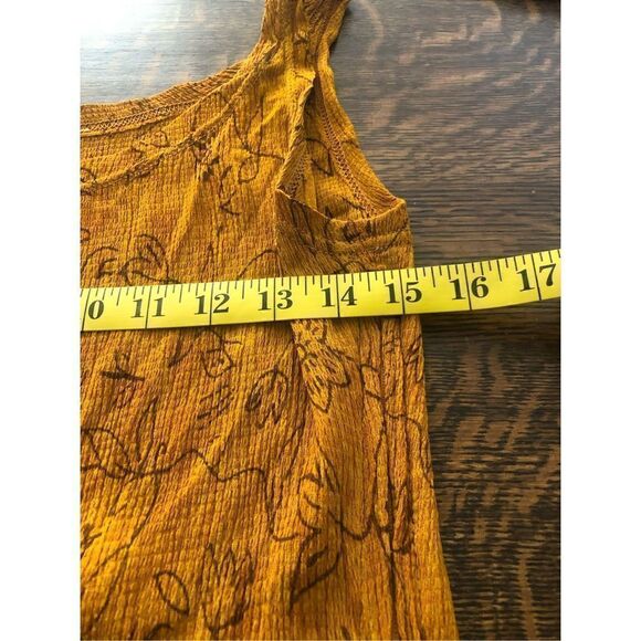 Cache Three Piece Brown and Gold Boho Tunic and Harem Pants - Picture 11 of 16